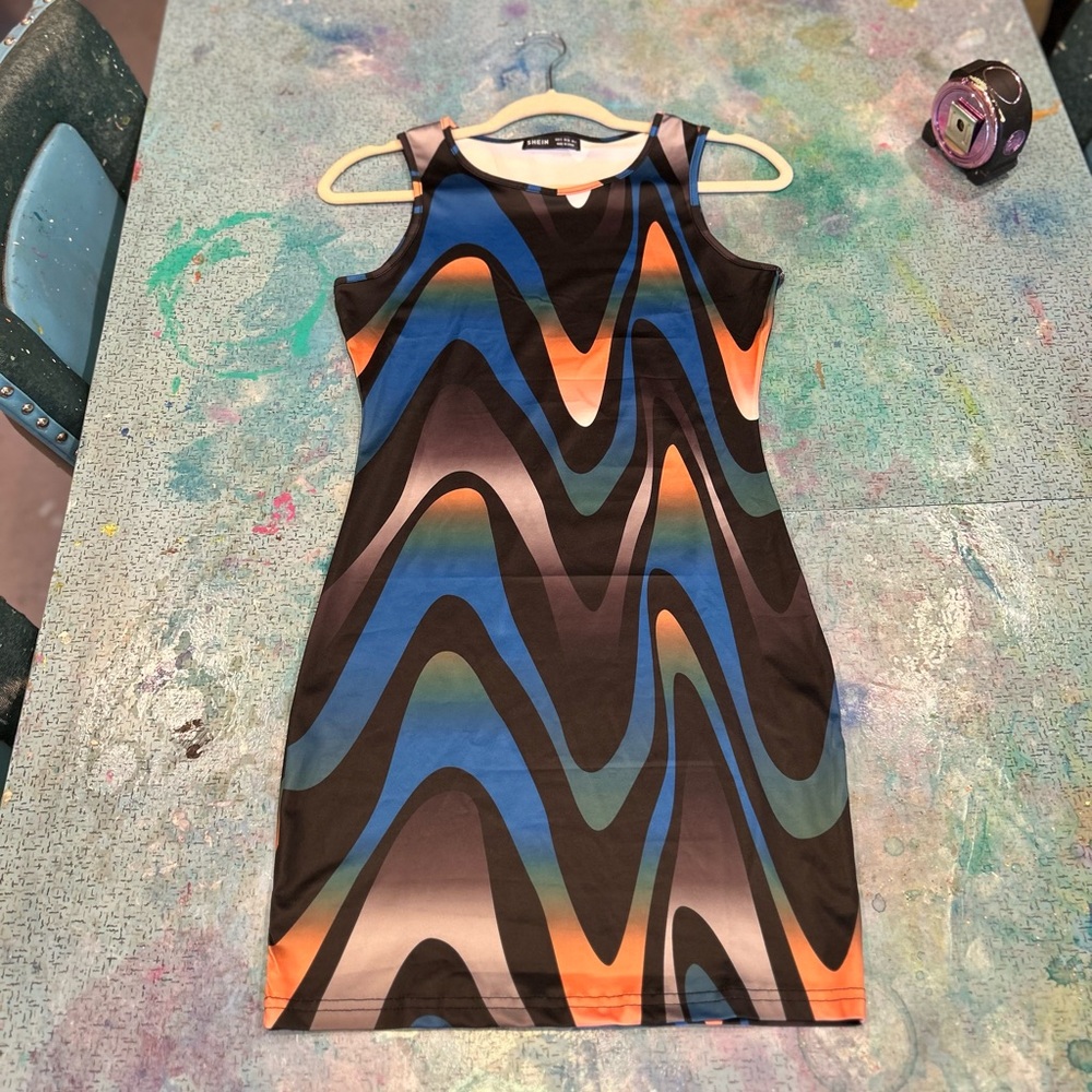 Psychedelic Sporty Dress